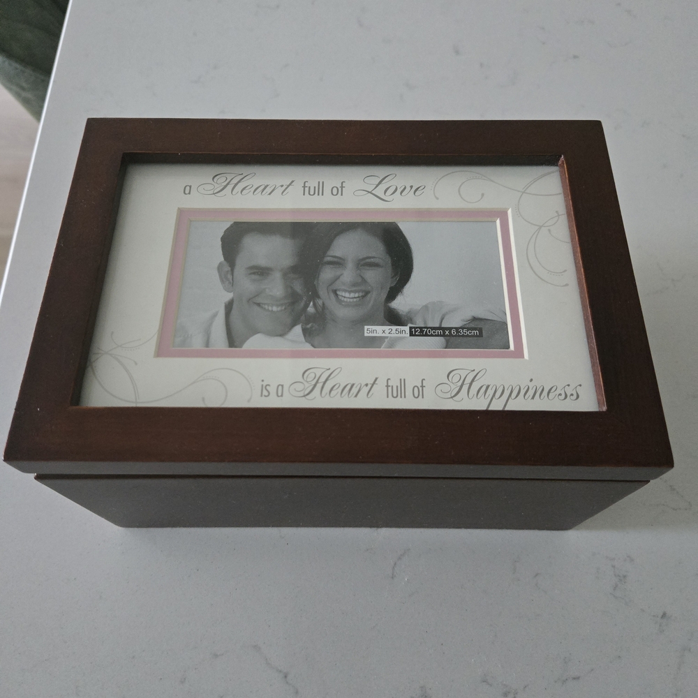 Brown Wooden Jewelry Box